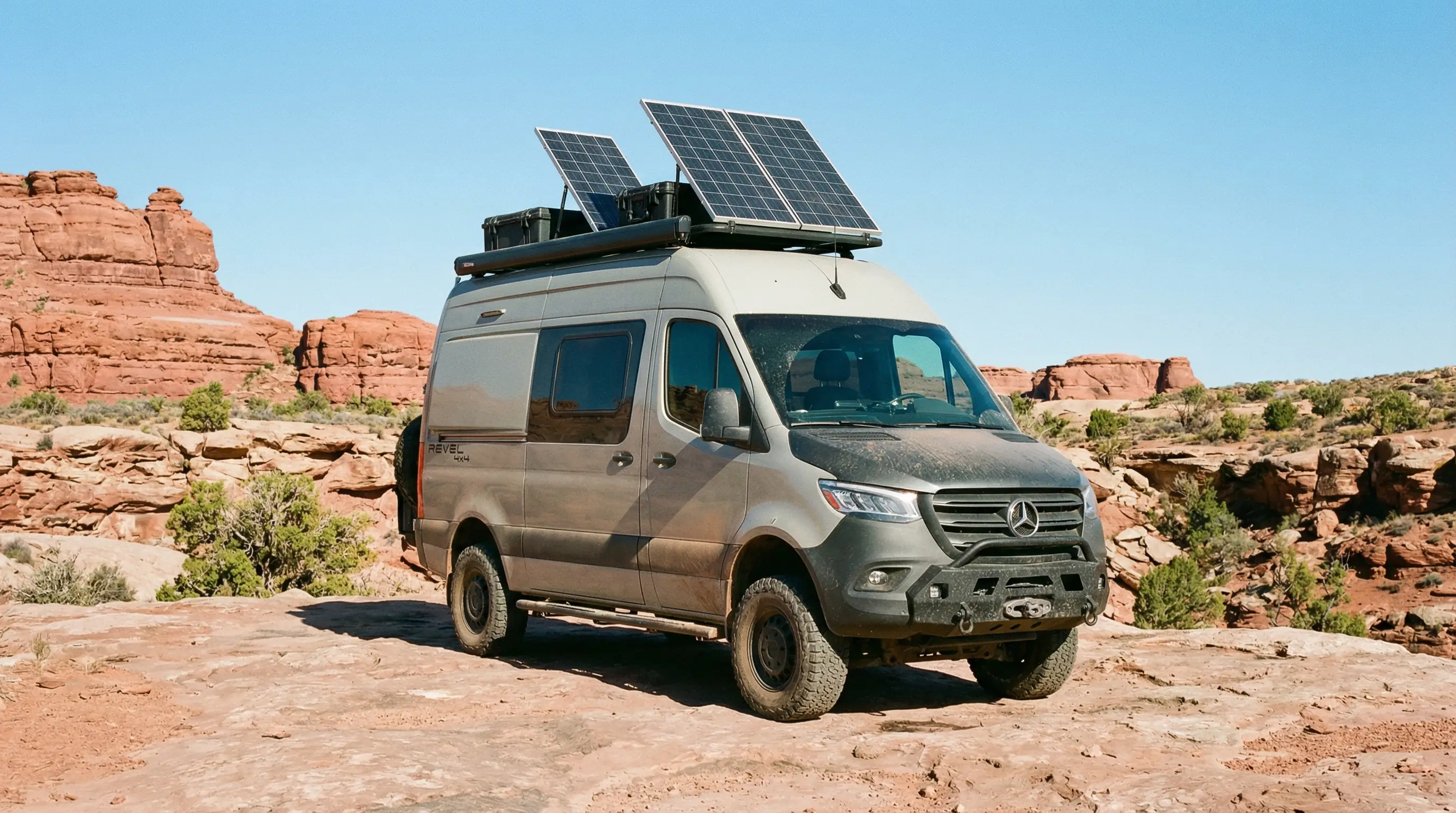 Winnebago Revel solar upgrade